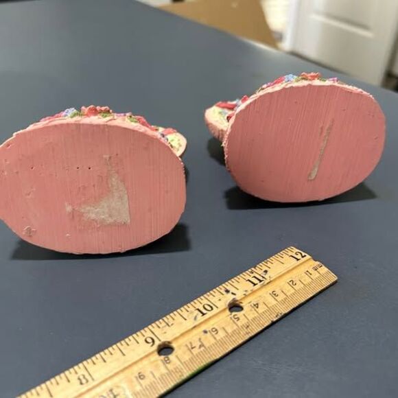 2- heart resin figurines - Picture 4 of 4